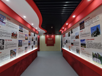 西京学院党文化连廊