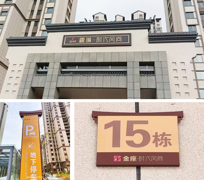 住宅地产类标识标牌